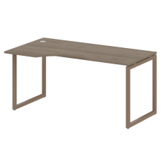 Metal System Стол криволинейный левый на О-образном м/к 1600*900*750